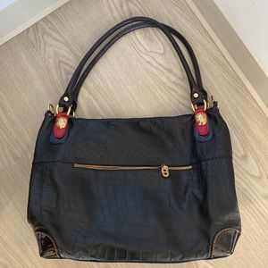 Barely Used Black and Red Marino Orlandi - Made in Italy